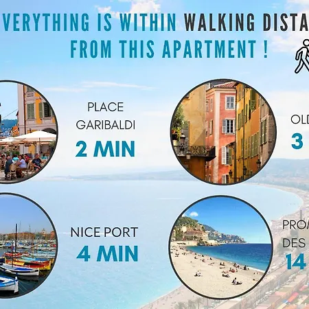 Apartment Nestor&jeeves - Le Philibert - Port Area - Close Old Town And Place Garibaldi Nizza